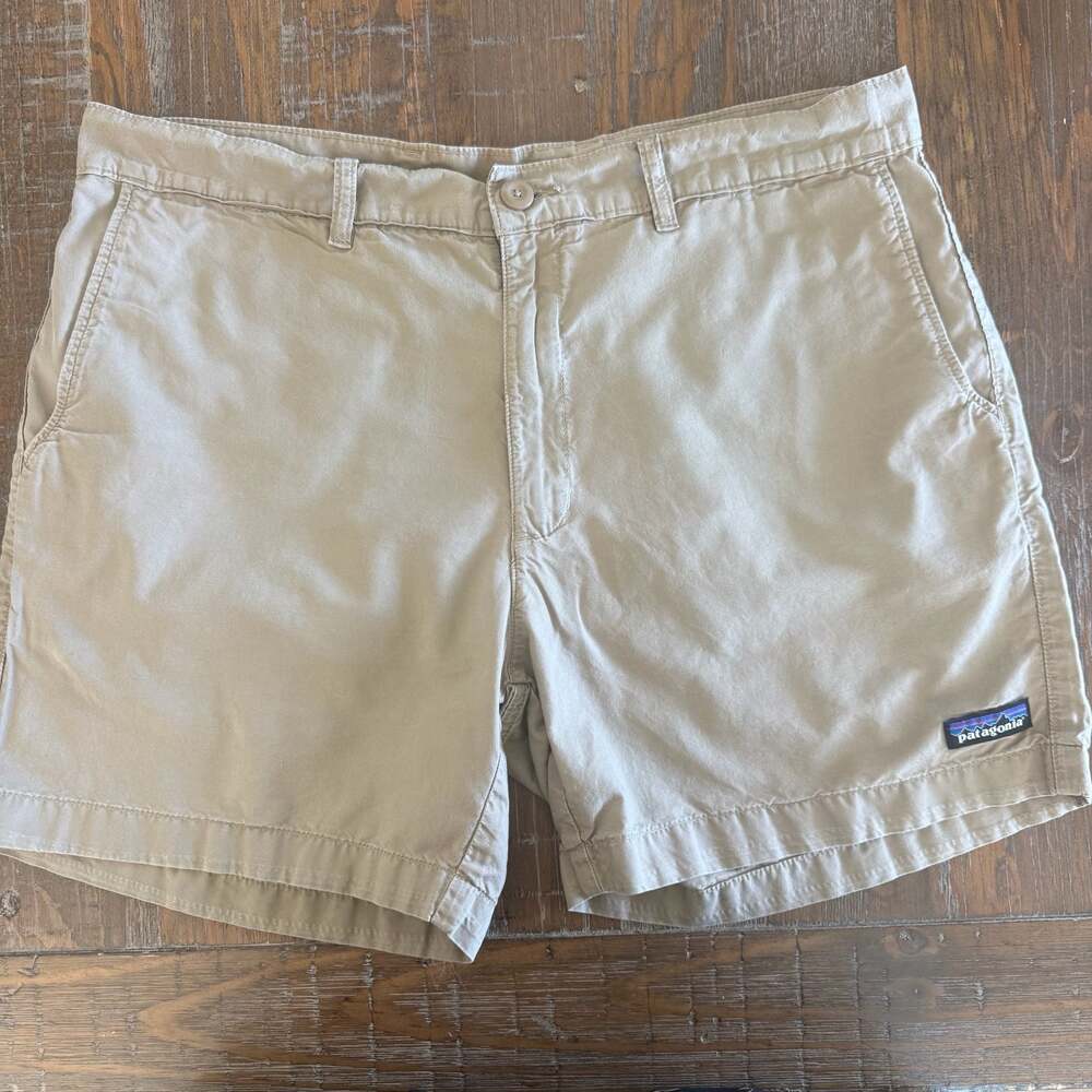 Patagonia Men's Lightweight All-Wear Hemp Shorts size 35, 6" inseam